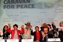 Acto de presentación de la Caravan for peace