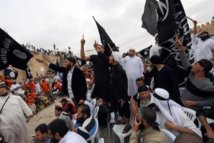 Grupo de salafistas, interrumpiendo un concierto.