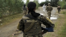 Un soldado afgano
