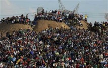 Los mineros en huelga