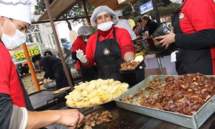 Uno de los puestos en la feria Mistura