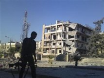 Un miliciano en Alepo, Siria.