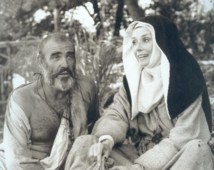 Una escena de Robin and Marian, una de las películas en las que trabajó Yvonne Blake.