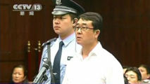 Wang Lijun, durante el juicio.