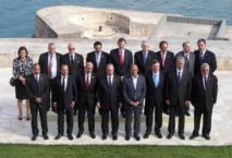 Los presidentes de los diez países reunidos en Malta. Los presidentes de los diez países reunidos en Malta.