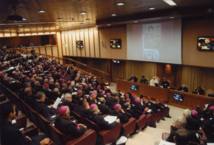 Los obispos cristianos católicos, reunidos en Roma. Los obispos cristianos católicos, reunidos en Roma.