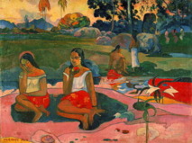 Uno de los cuadros que Gauguin pintó en Tahití