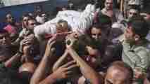 Funeral por uno de los palestinos asesinados Funeral por uno de los palestinos asesinados