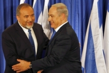 Avigdor Lieberman-izquierda-y Benjamin Netanyahu Avigdor Lieberman-izquierda-y Benjamin Netanyahu