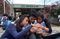 Alumnos de enseñanza media en Costa Rica