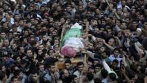 El funeral por el dirigente militar de Hamas Ahmad Jabari, en Gaza
