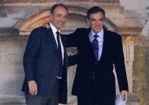 Jean-François Copé, a la izquierda, y François Fillon