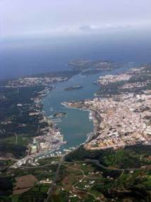 Mahón, en Menorca. Mahón, en Menorca.