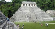 Una pirámide maya
