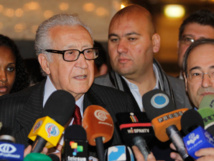 Al Ajdar Brahimi, en Siria. Al Ajdar Brahimi, en Siria.