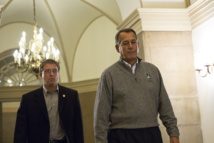 John Boehner, a la derecha John Boehner, a la derecha