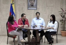 Nicolás Maduro-el segundo por la derecha-en La Habana Nicolás Maduro-el segundo por la derecha-en La Habana