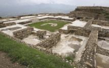 Un complejo funerario en Atzompa, Monte Albán, en Oaxaca, México Un complejo funerario en Atzompa, Monte Albán, en Oaxaca, México