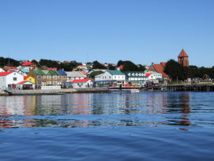 Un pueblo de las islas Malvinas, para Argentina, o islas Falkland, para el Reino Unido.