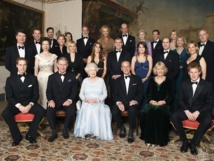 La familia real británica La familia real británica