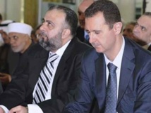 Bashar Al Asad, a la derecha.