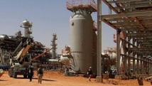 La planta de gas al sur de Argelia La planta de gas al sur de Argelia