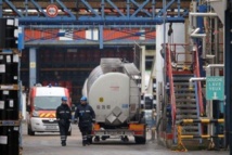 La fábrica de Rouen donde se produjo el escape La fábrica de Rouen donde se produjo el escape