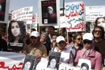 Manifestación pidiendo la abolición del artículo, hace meses, en Rabat. Manifestación pidiendo la abolición del artículo, hace meses, en Rabat.