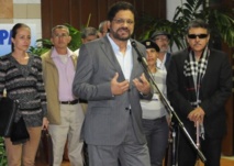 Iván Márquez, delegado de las FARC, en La Habana