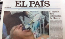 Una falsa foto de Chávez publicada por El País desata las protestas de Venezuela Una falsa foto de Chávez publicada por El País desata las protestas de Venezuela