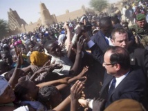 François Hollande, en Mali François Hollande, en Mali