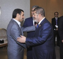 Mahmud Ahmadinejad-izquierda-y Muhamed Mursi Mahmud Ahmadinejad-izquierda-y Muhamed Mursi