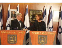 Benjamin Netanyahu-izquierda-y Tzipi Livni