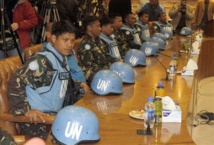 Los observadores filipinos de la ONU