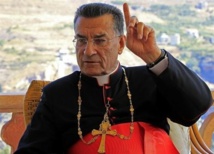 El patriarca de los maronitas-en Líbano-y cardenal Beshara Butros Rai El patriarca de los maronitas-en Líbano-y cardenal Beshara Butros Rai