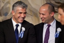 Yair Lapid-izquierda-y Naftali Bennett