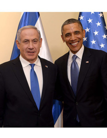 Benjamin Netanyahu-izquierda-y Barak Obama