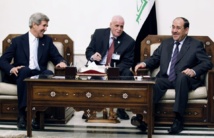 John Kerry-izquierda-y Nuri Al Maliki