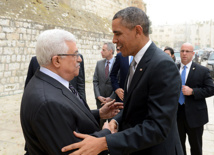 Mahmud Abbas-izquierda-y Barak Obama