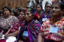 Mujeres indígenas en el juicio