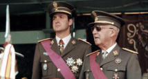 Juan Carlos de Borbón-izquierda-y el general Francisco Franco. Juan Carlos de Borbón-izquierda-y el general Francisco Franco.