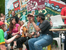 Manu Chao, en La Colifata