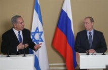 Benjamin Netanyahu-izquierda-y Vladimir Putin