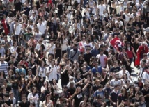 Manifestantes en Turquía Manifestantes en Turquía