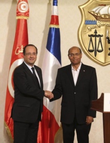 François Hollande-izquierda-y Munsif Marsuki François Hollande-izquierda-y Munsif Marsuki