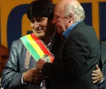 Evo Morales-izquierda-y Eduardo Galeano