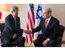 John Kerry-izquierda-y Benjamin Netanyahu