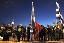 Fascistas en Grecia.