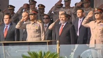 Abdel Fatah As Sisi-izquierda-y Muhammad Mursi