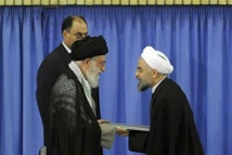 Ali Jamenei-izquierda-y Hasan Rohani